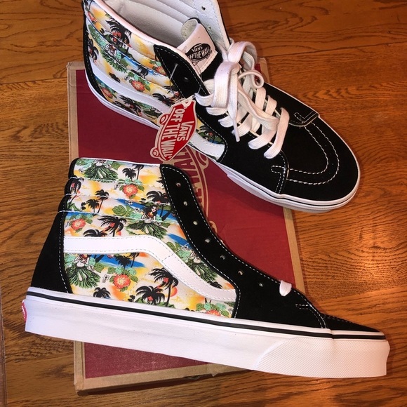 Vans Sk8 Hi Aloha NIB - Picture 6 of 8